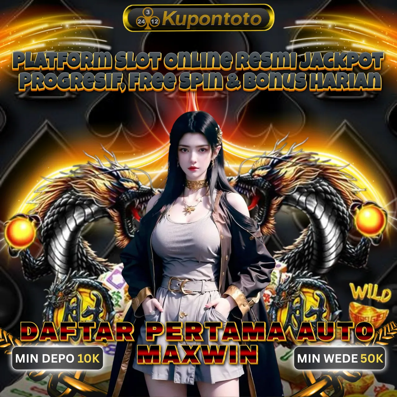 KUPONTOTO 🦾 Platform Slot Online Resmi Jackpot Progresif, Free Spin & Bonus Harian - KuponCommerce eCommerce